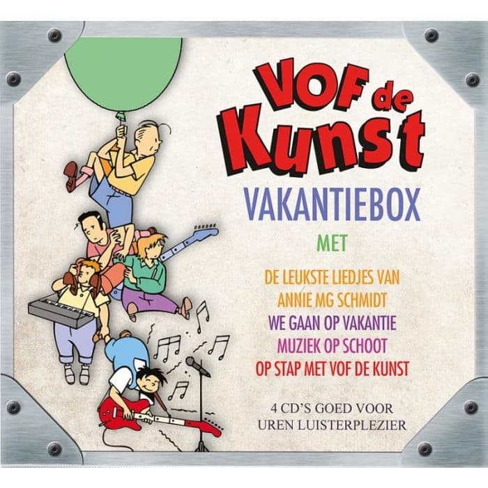VOF De Kunst - Vakantiebox (4 CD)
