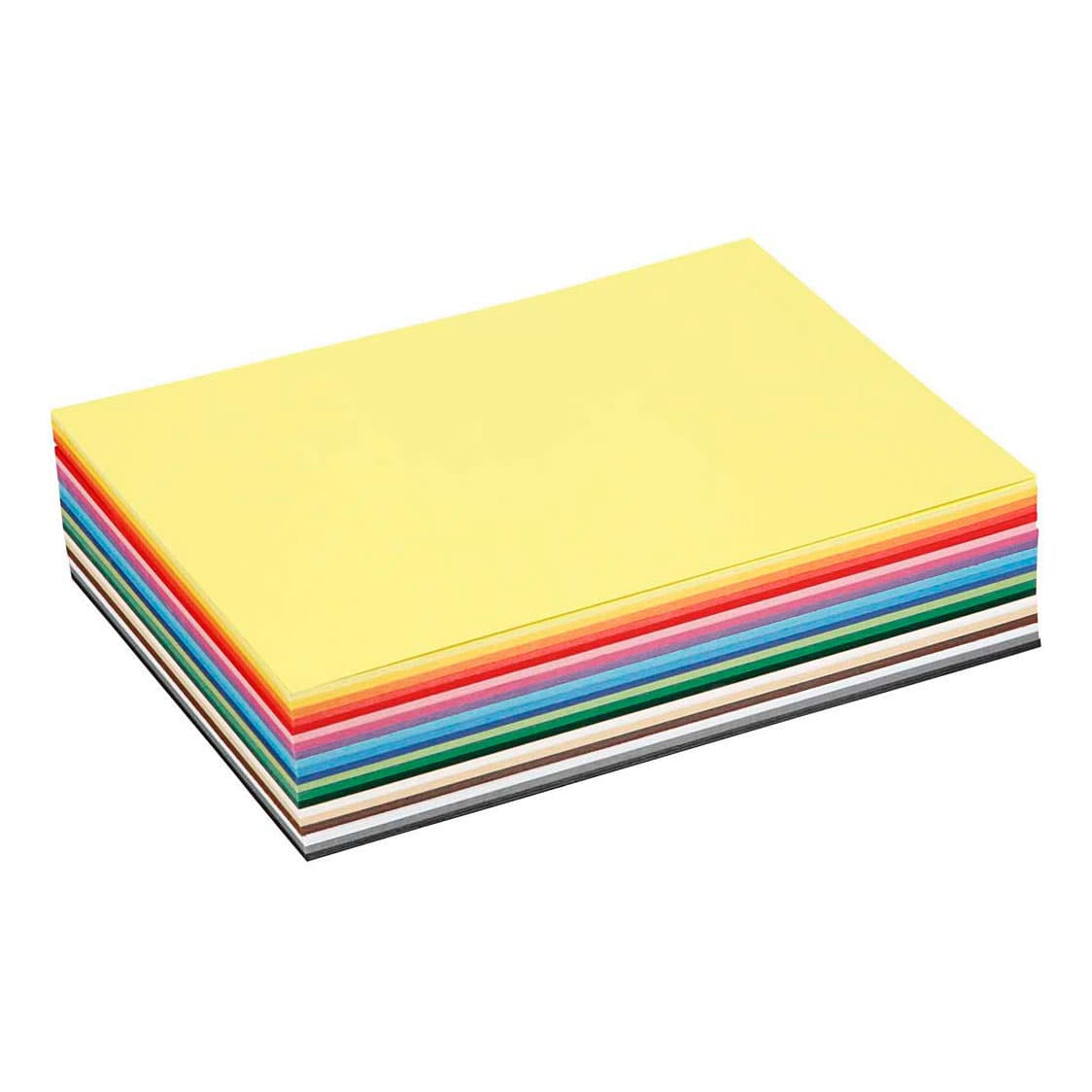 Farbkarton, A5 148x210 Mm, 180 G, 300 Bl. Sort., Sortierte Farben