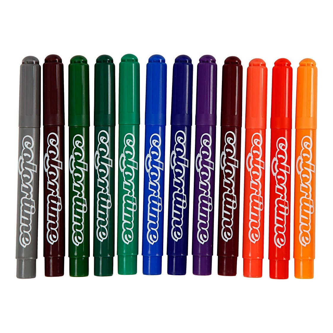 Creativ Company - Colortime - Marker - Line Width: 5 Mm - Additional Colors - 12pcs (37348)