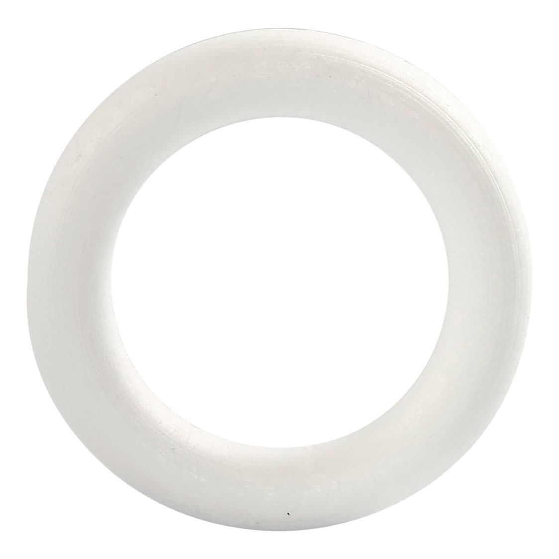 Ring, Au?enma?e 12 Cm, St?rke: 20 Mm, 1 Stck., Wei