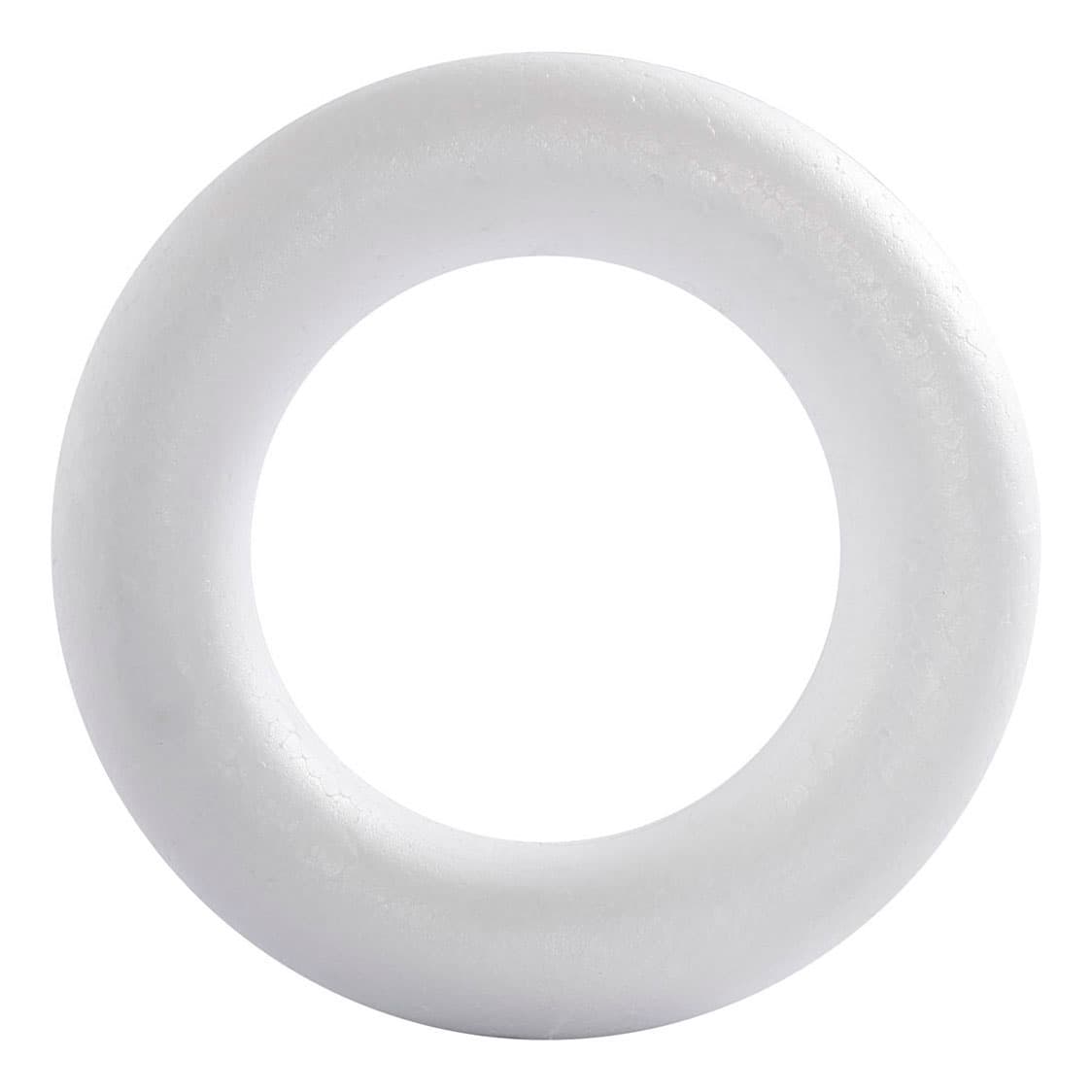 Ring, Au?enma?e 21,5 Cm, St?rke: 45 Mm, 1 Stck., Wei