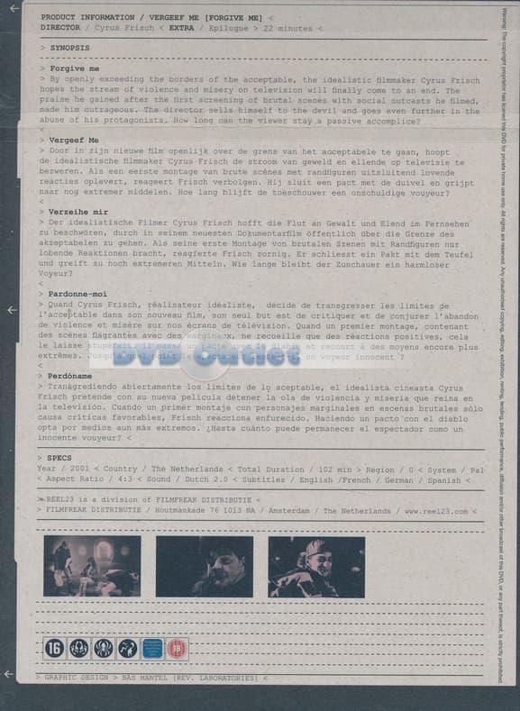Vergeef Me (DVD)