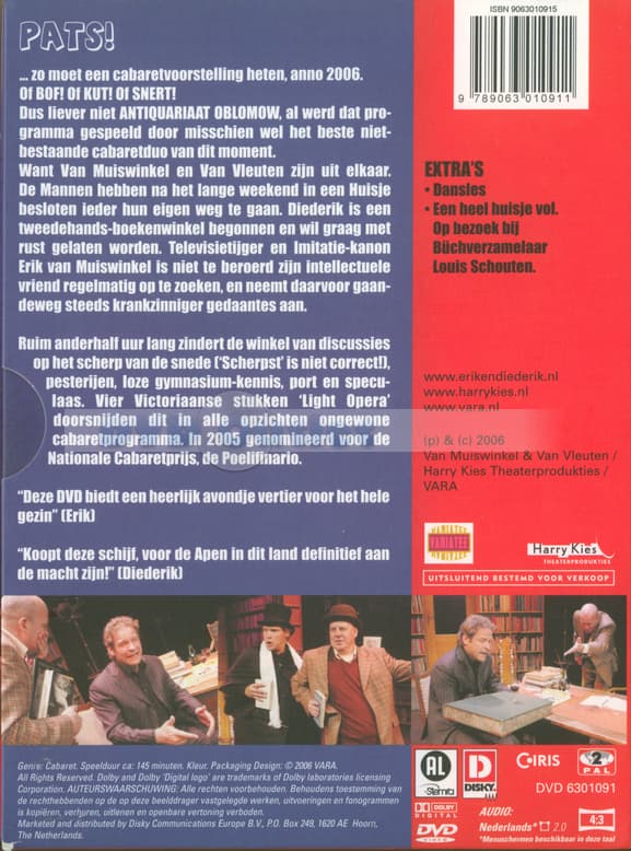 Van Muiswinkel & Van Vleuten - Antiquariaat oblomow (DVD)