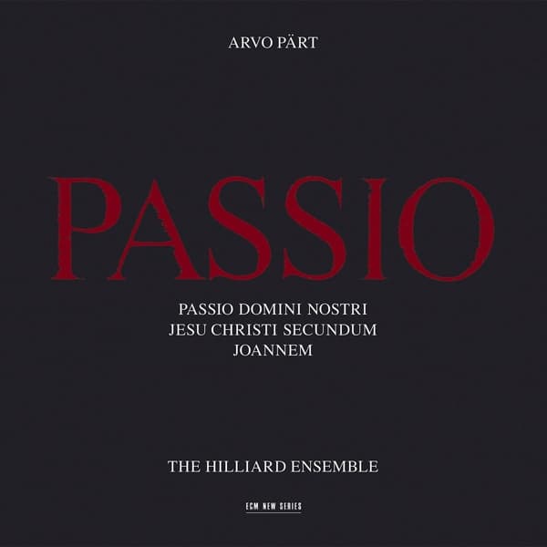 The Hilliard Ensemble - Pärt: Passio (CD)
