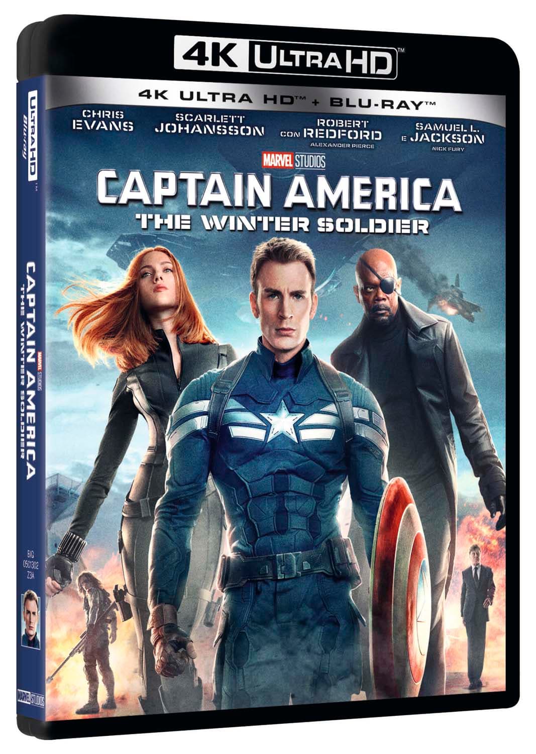 Evans,jackson,johansson,redford,stan,mackie - Captain America - The Winter Soldier (4k+br)