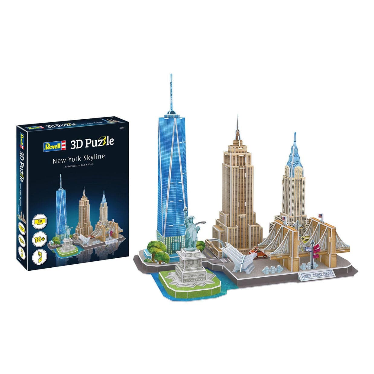 Revell 3D Puzzel Bouwpakket - New York Skyline 123st.