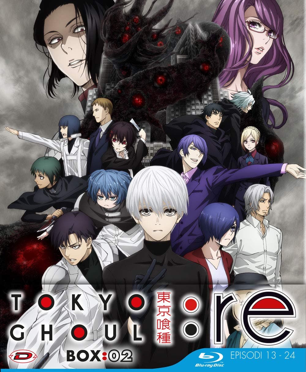 Tokyo Ghoul: Re - Stagione 03 Box 02 (eps 13-24) (3 Blu-ray) (ed. Limitata) (Import)