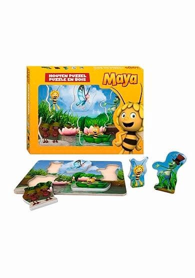 Maya - Houten Puzzel Met Dikke Stukken (Formaat A4)