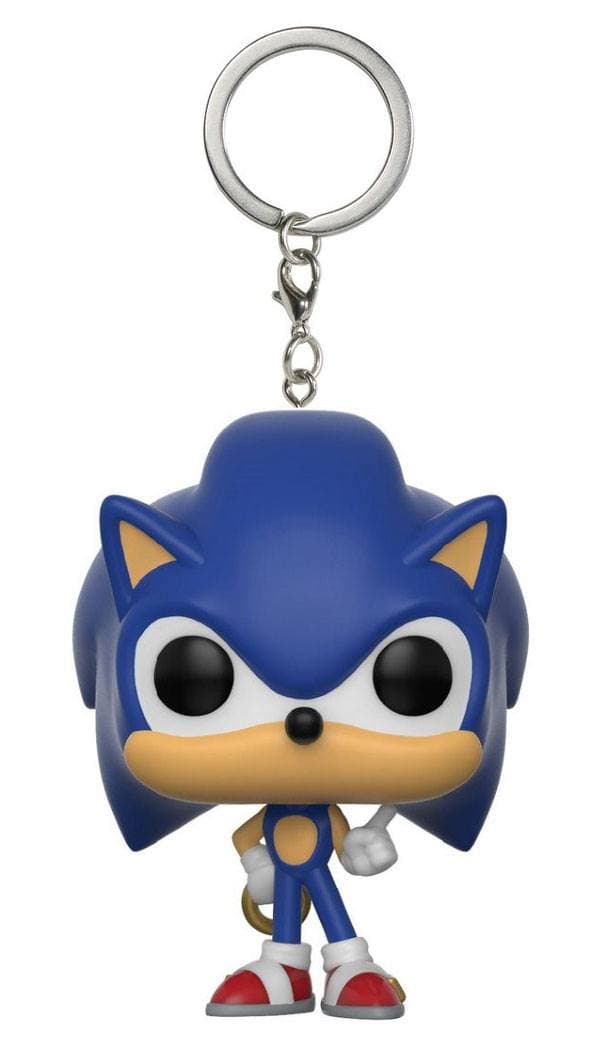 Funko Pop! Keychain: - Games - Sonic W/ Ring