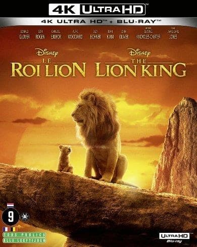 The Lion King (4K Ultra HD Blu-ray) (Import zonder NL) (2019)