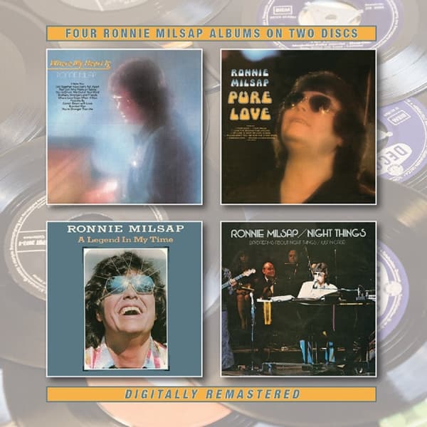 Ronnie Milsap - Where My Heart Is / Pure Love / A Legend In My Time / Night Things (2 CD) (Remastered)