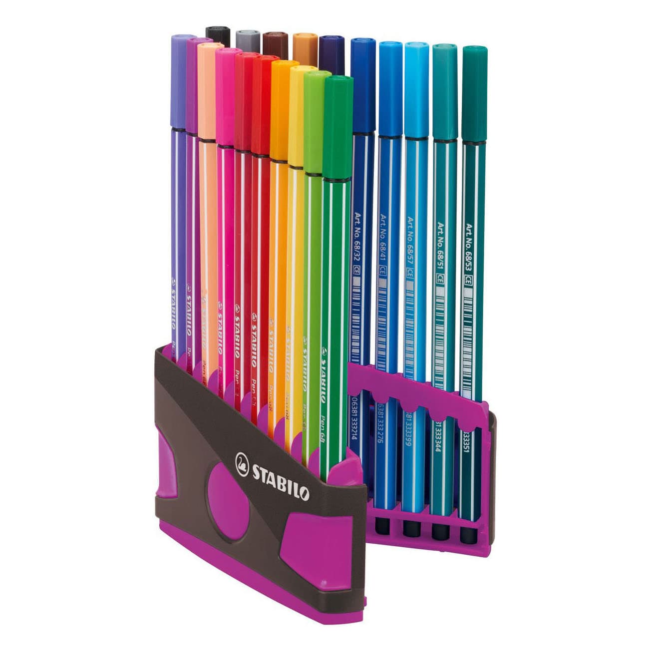 Stabilo, Pen 68 Color Parade, 20st?ck (ant_pink)