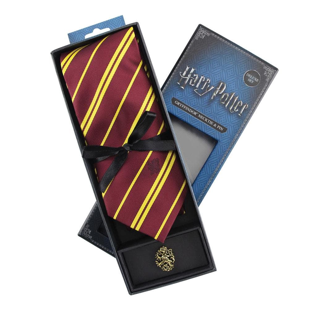 Necktie Gryffindor Deluxe Box Set - Harry Potter