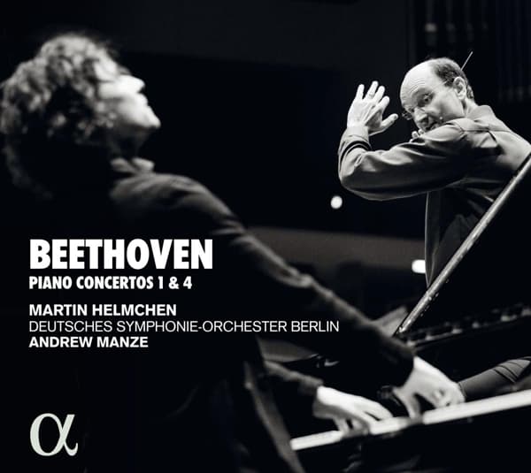 Martin Helmchen, Deutsches Symphonie-orchestre Berlin, Andrew Manze - Beethoven: Piano Concertos 1 & 4 (CD)