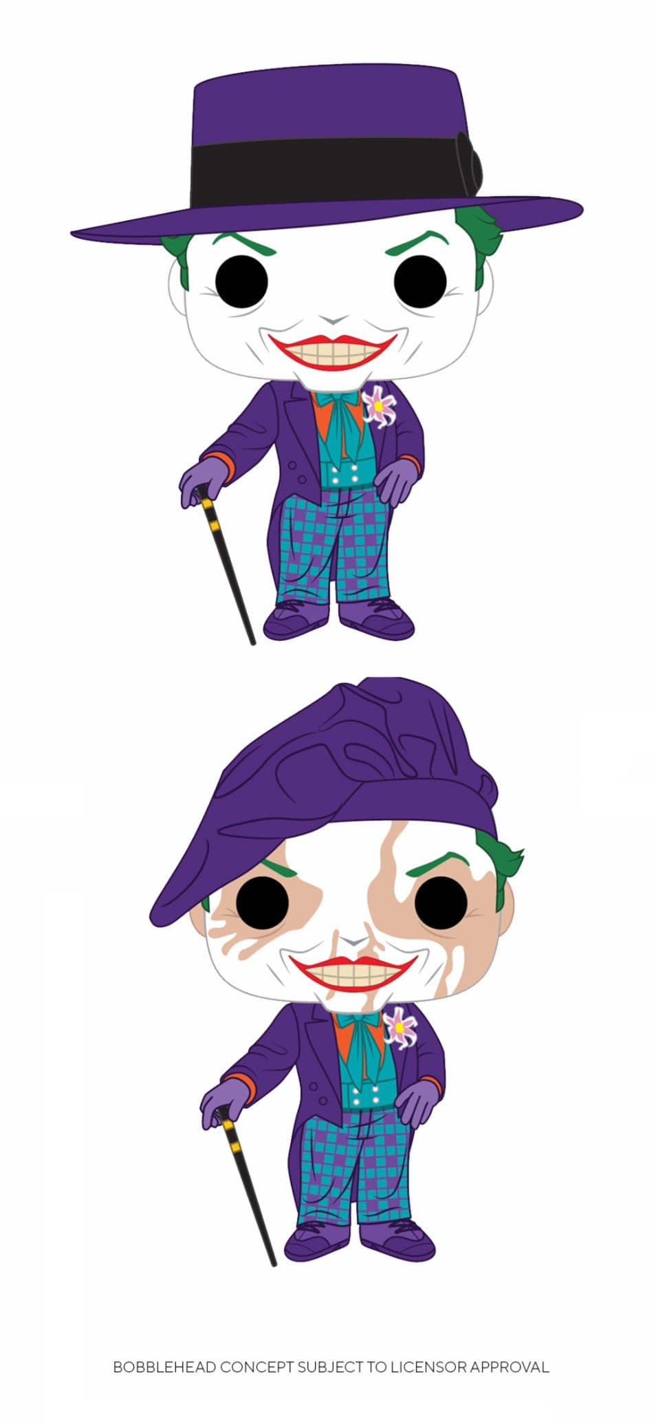 Funko Pop! Heroes: - Batman 1989 - Joker W/ Hat