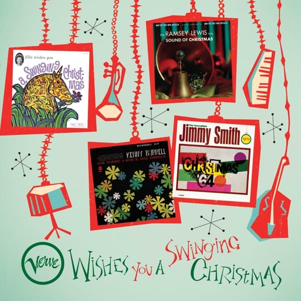 Ella Fitzgerald, Kenny Burrell, Ramsey Lewis Trio, The, Jimmy Smith - Verve Wishes You A Swinging Christmas (4 LP)
