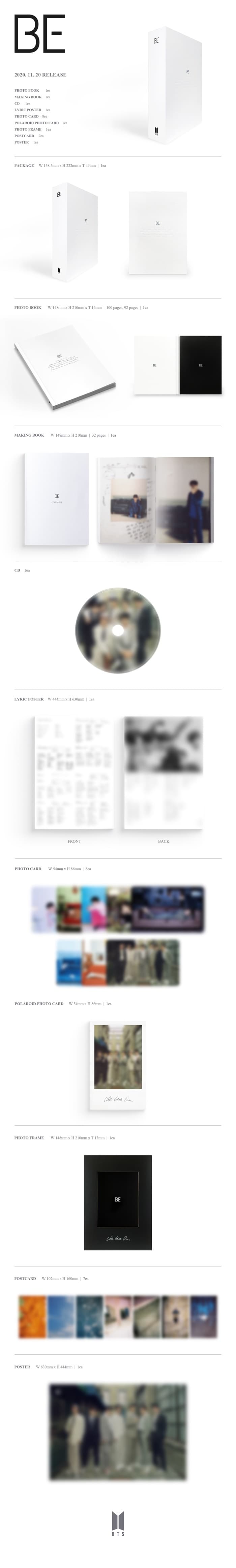 BTS - BE (CD) (Deluxe Edition)