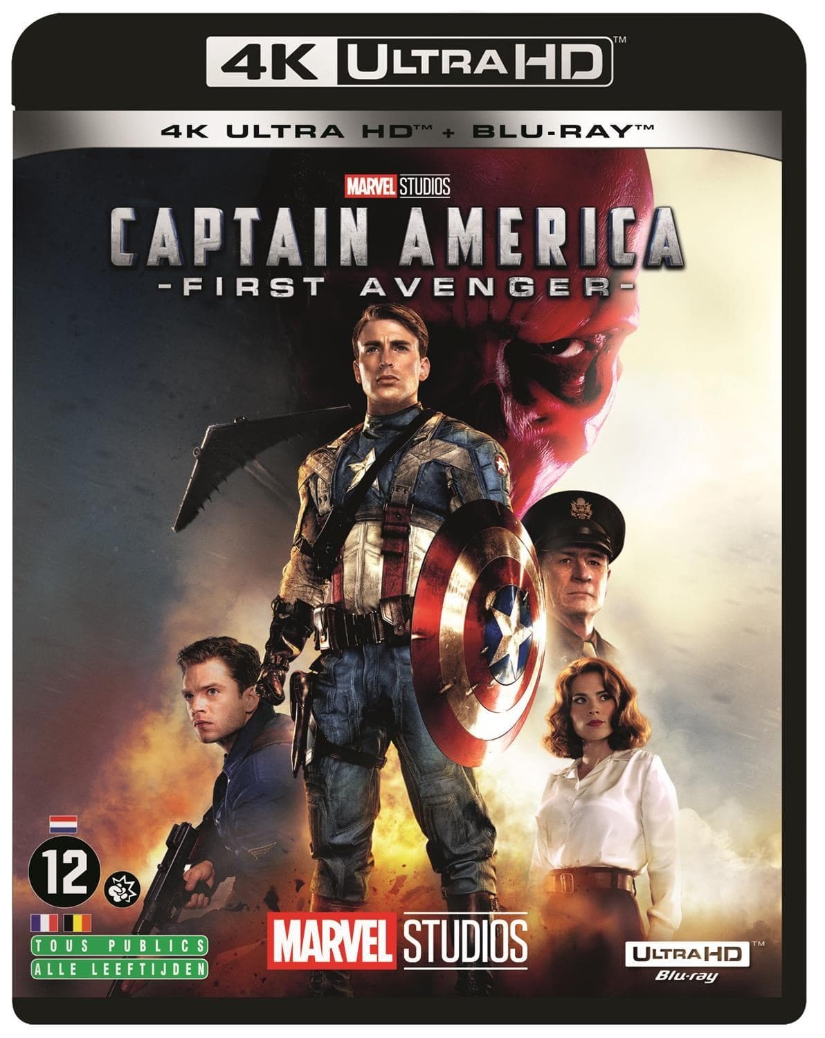Captain America - The First Avenger (4K Ultra HD Blu-ray) (Import geen NL ondertiteling)
