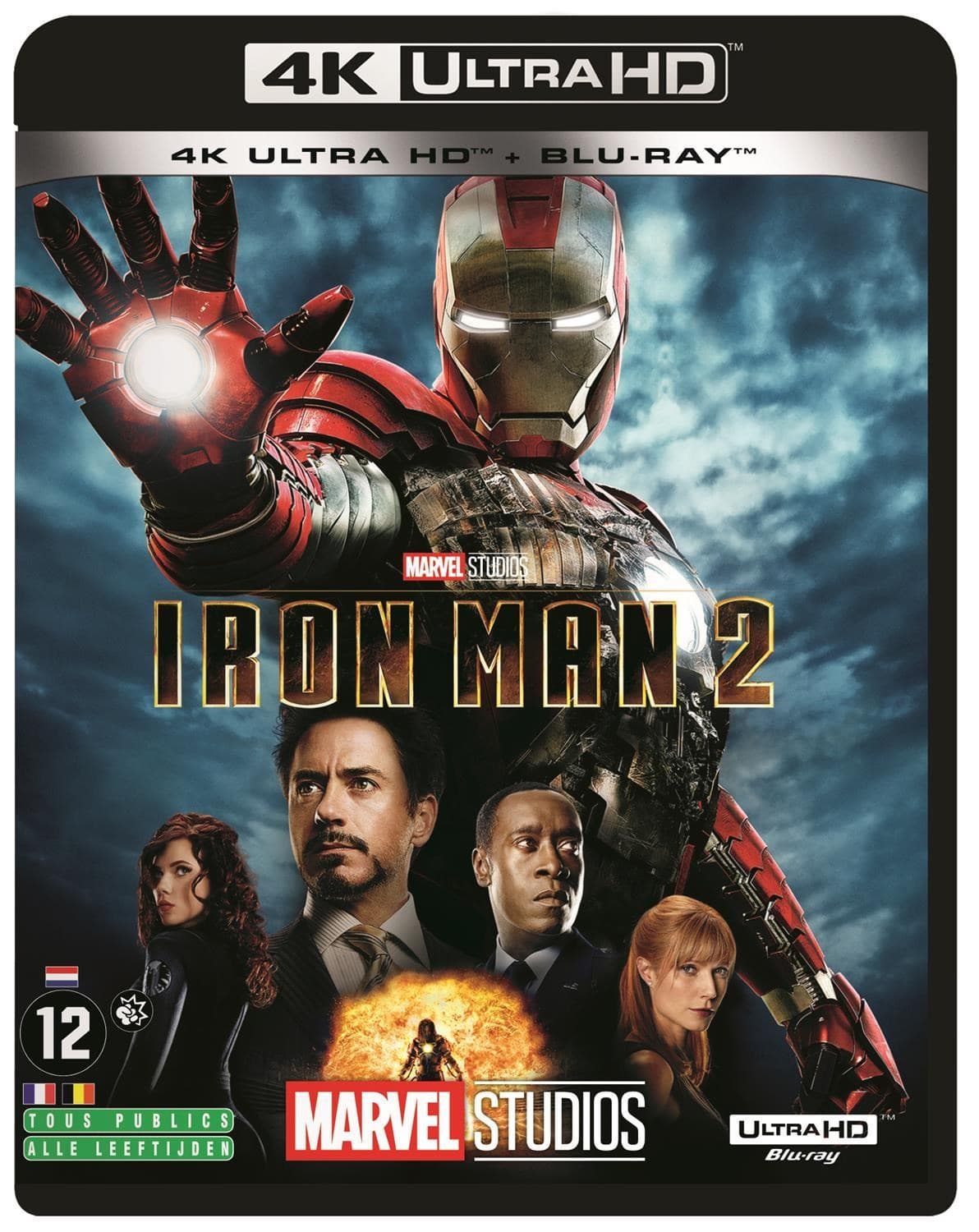 Iron Man 2 (4K Ultra HD Blu-ray) (Import geen NL ondertiteling)