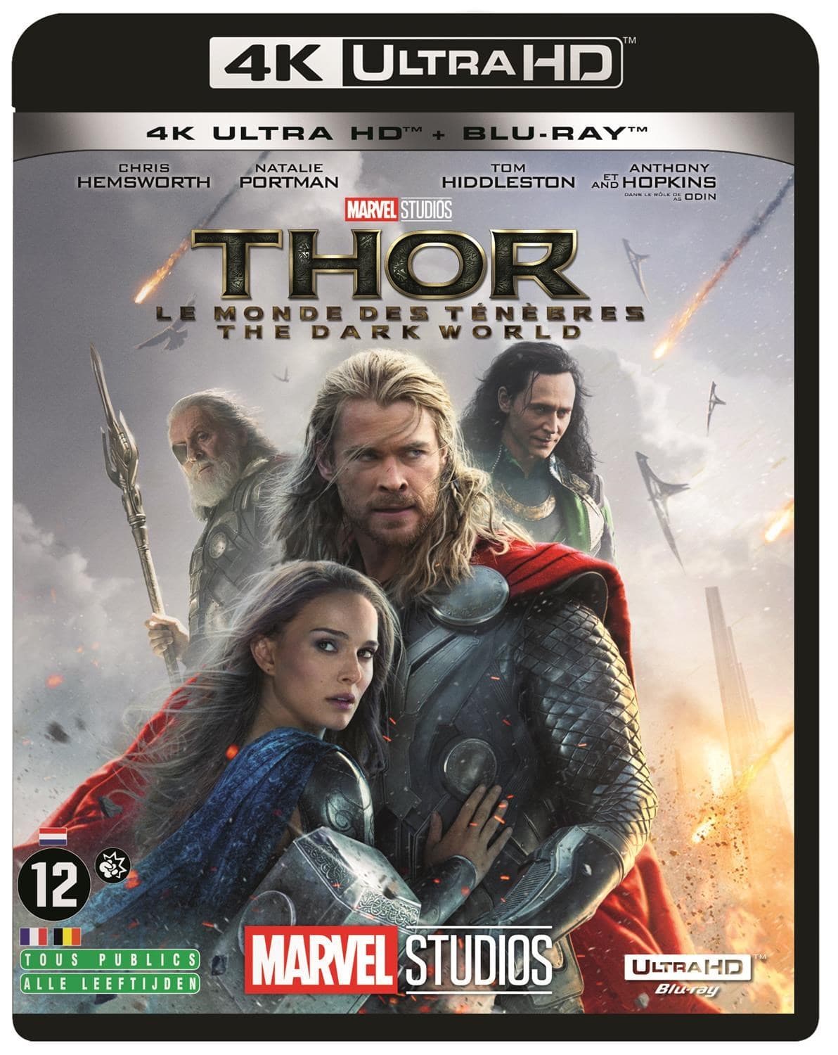 Thor - The Dark World (4K Ultra HD Blu-ray) (Import geen NL ondertiteling)