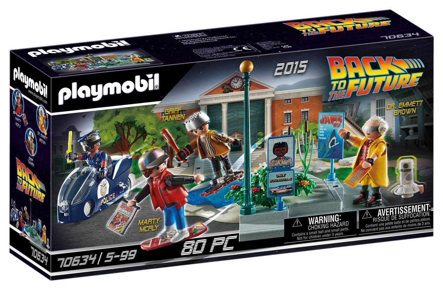 Playmobil - Back To The Future Deel II Hoverboard Achtervolging (70634)
