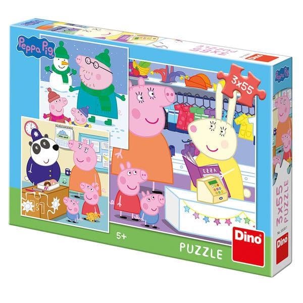 Peppa Pig - Afternoon (3 x 55 stukjes) (Puzzle)