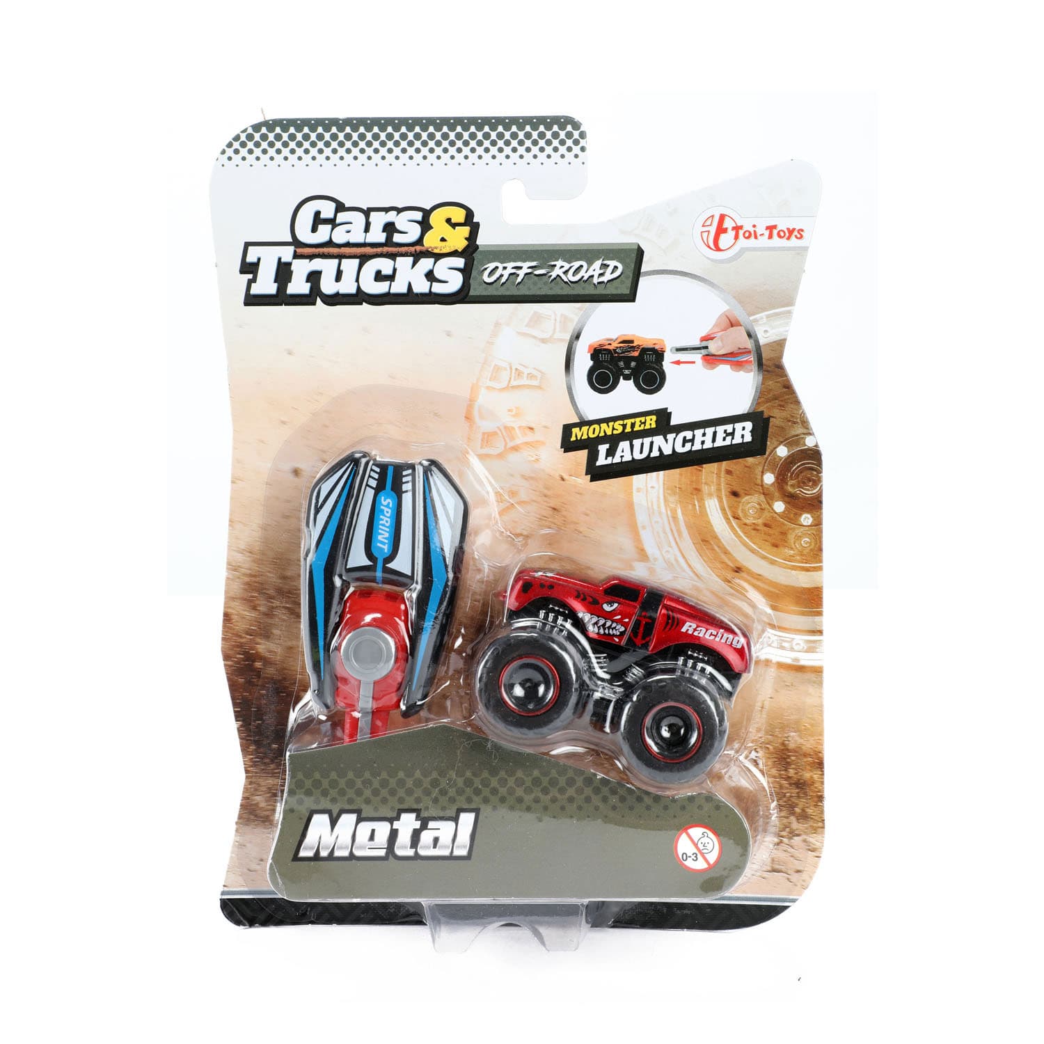 Vehicool Cars & Trucks Afschiet Mini Monster Truck