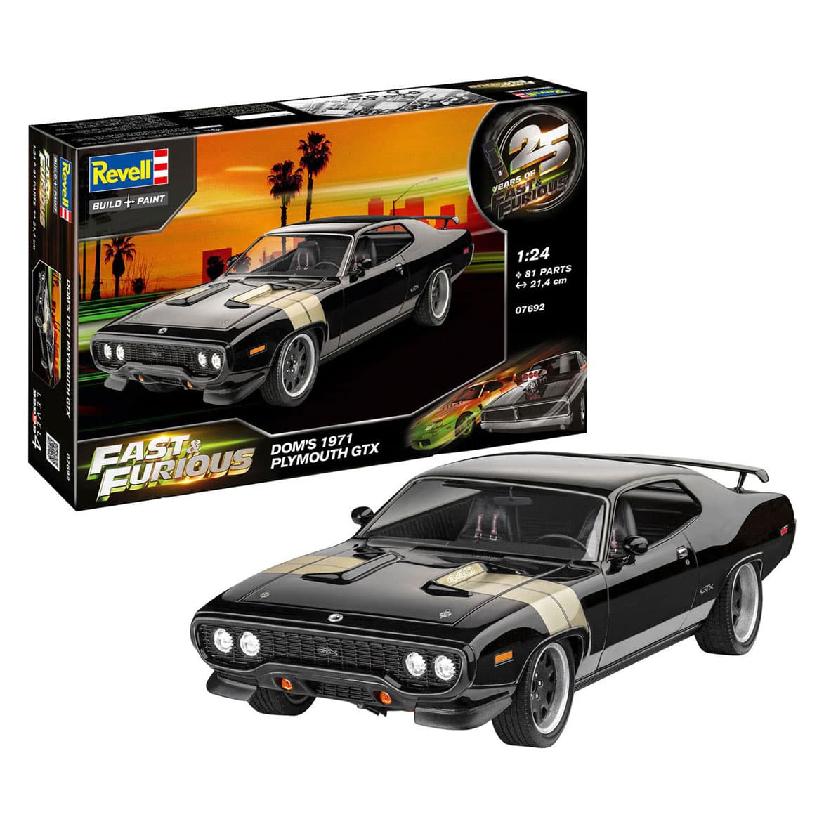 Revell - Fast & Furious - Dominics '71 Plymouth Gtx ( 07692 )