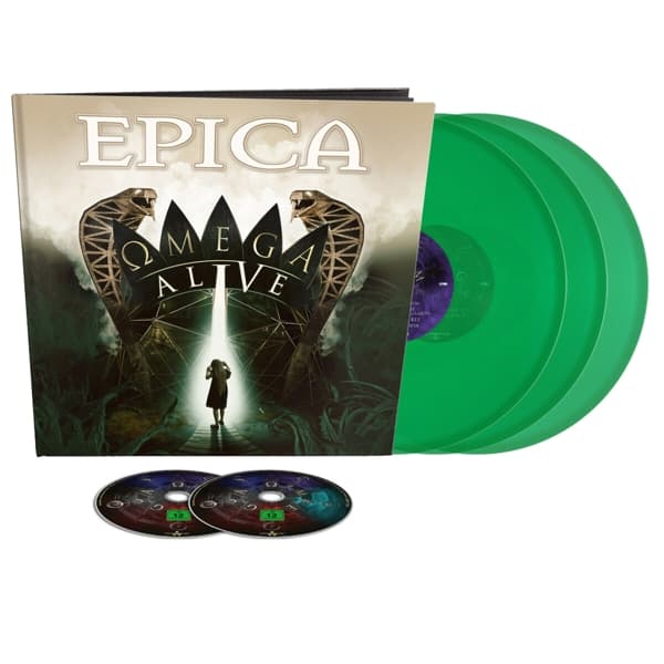 Epica - Omega Alive (3 LP | 2 CD) (Coloured Vinyl) (Limited Edition)