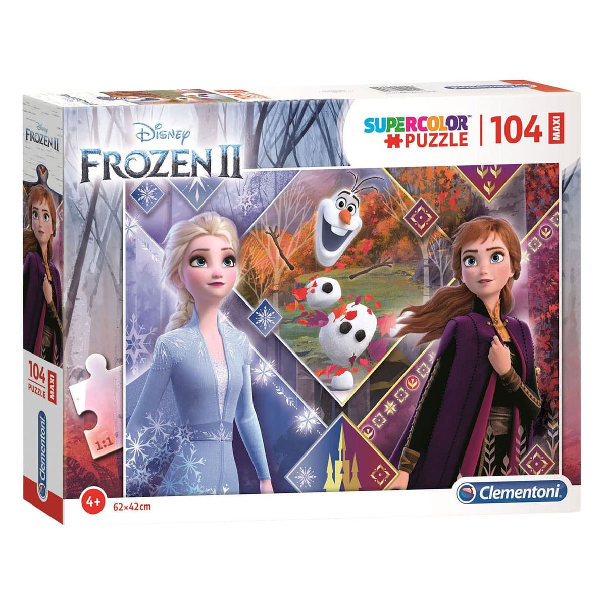 Clementoni: Puzzle Maxi 104 Pz - Frozen 2