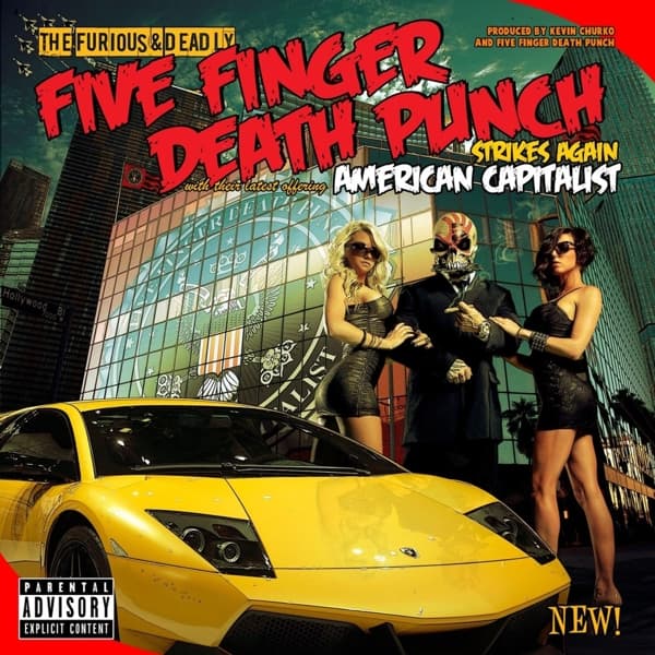 Five Finger Death Punch - American Capitalist (LP) (Coloured Vinyl)