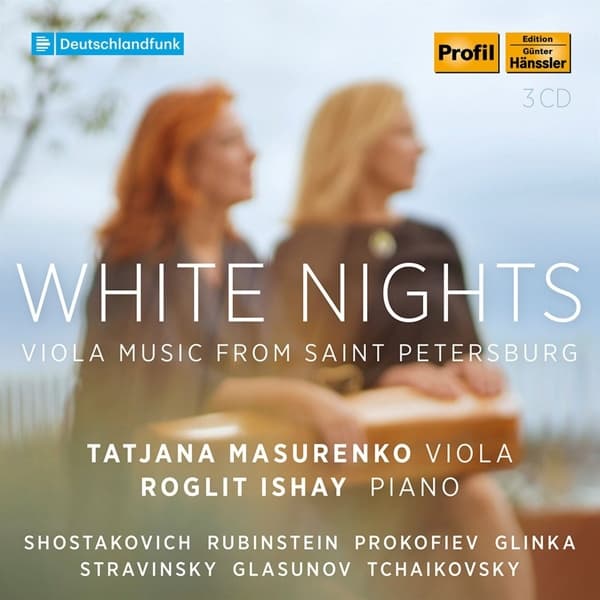 Tatjana Masurenko, Roglit Ishay - White Nights: Viola Music From St. Petersburg (3 CD)