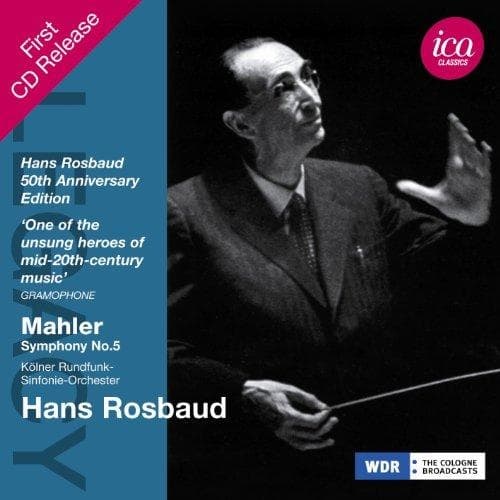 Kölner Fundfunk-Sinfonie-Orchester, Hans Rosbaud - Mahler: Symphony No.5 (CD)