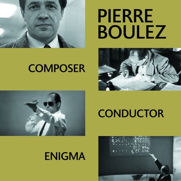 Pierre Boulez - Composer, Conductor, Enigma (4 CD)