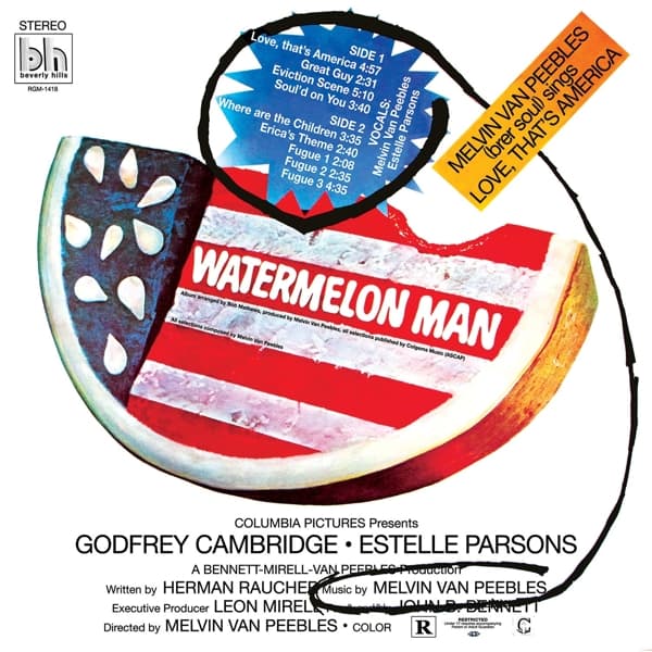 Melvin Van Peebles - Watermelon Man (LP) (Remastered) (Coloured Vinyl)