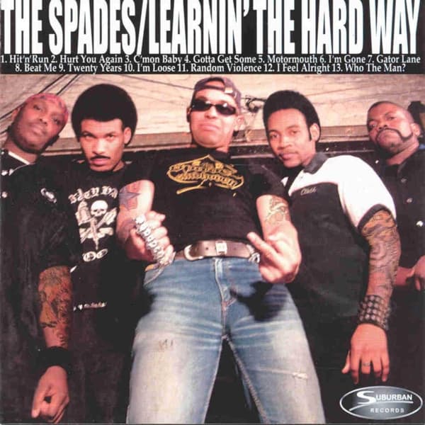 Spades - Learing The Hard Way...Not To Fuck With The Spades (LP) (Limited Edition) (Coloured Vinyl)