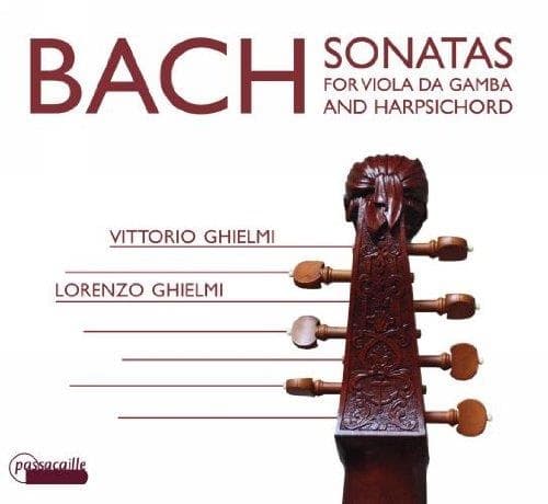 Lorenzo Ghielmi & Vittorio Ghielmi - J.S. Bach: Sonatas For Viola Da Gamba And Harpsichord (CD)