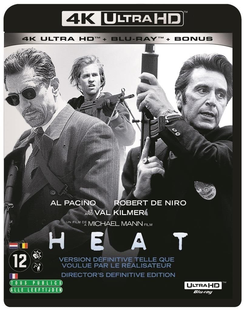 Heat (4K Ultra HD Blu-ray) (Import geen NL ondertiteling)
