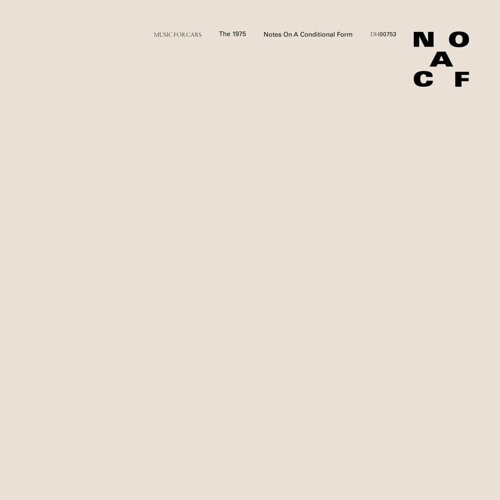 1975, THE - Notes On A Conditional Form (australian Exclusive Clear Vinyl)