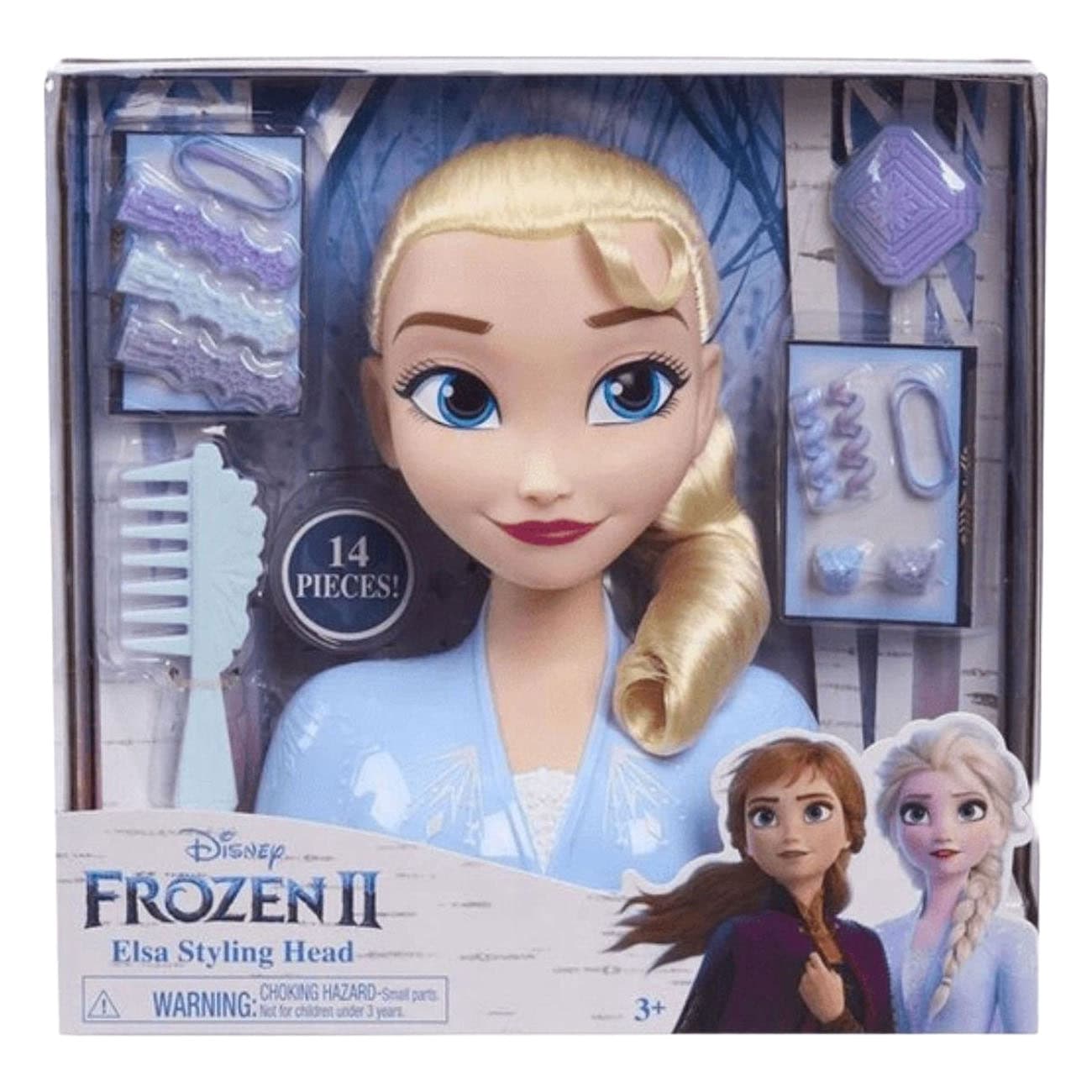 Just Play · Disney Frozen - Deluxe Elsa Styling Head
