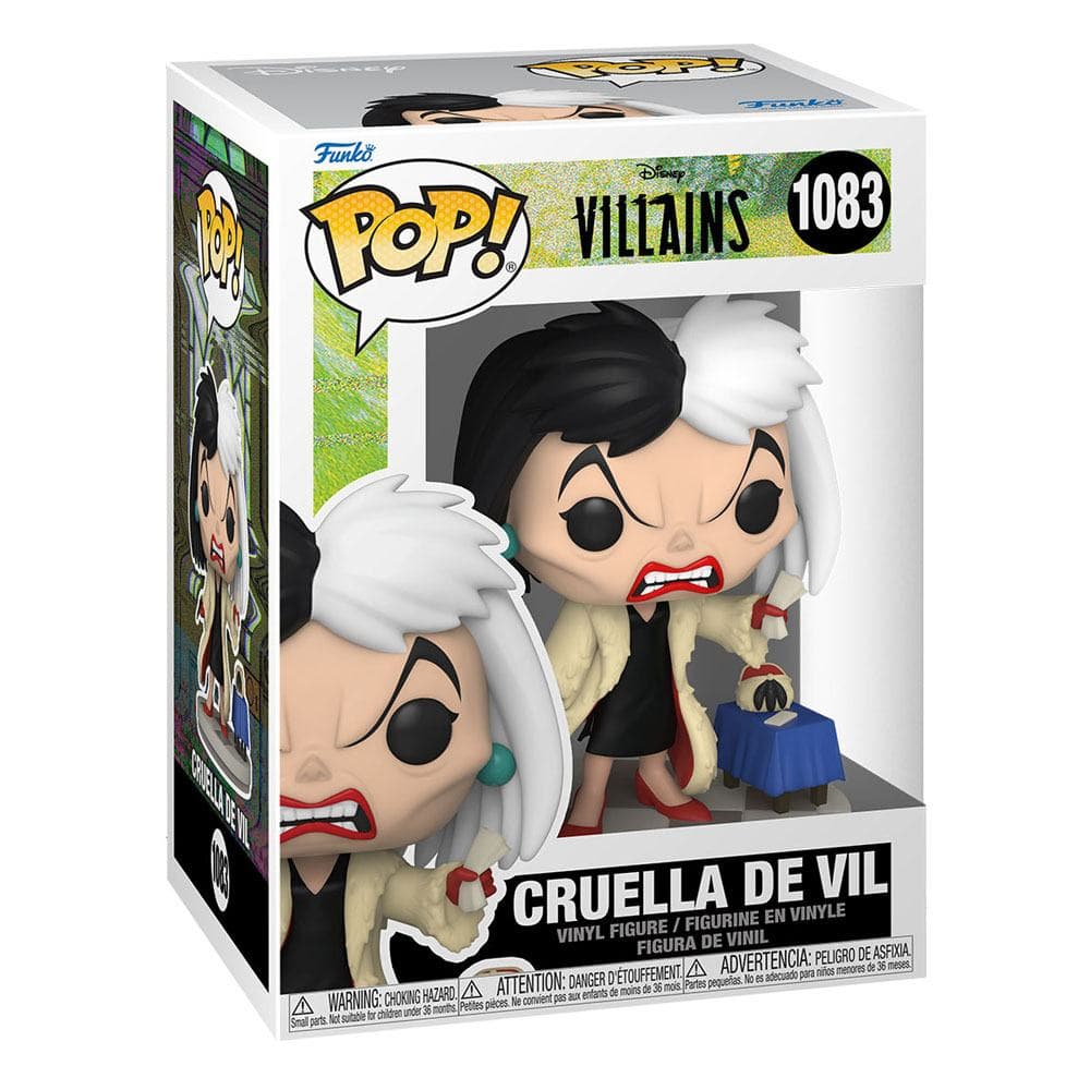 Funko Pop Disney: - Disney Villains - Cruella De Vil