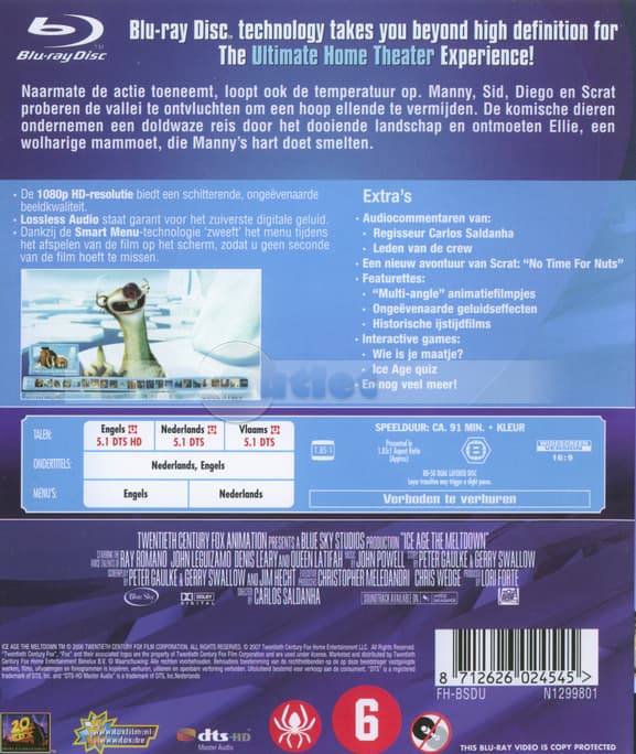 Ice Age 2 (Blu-ray) (Limited Edition)