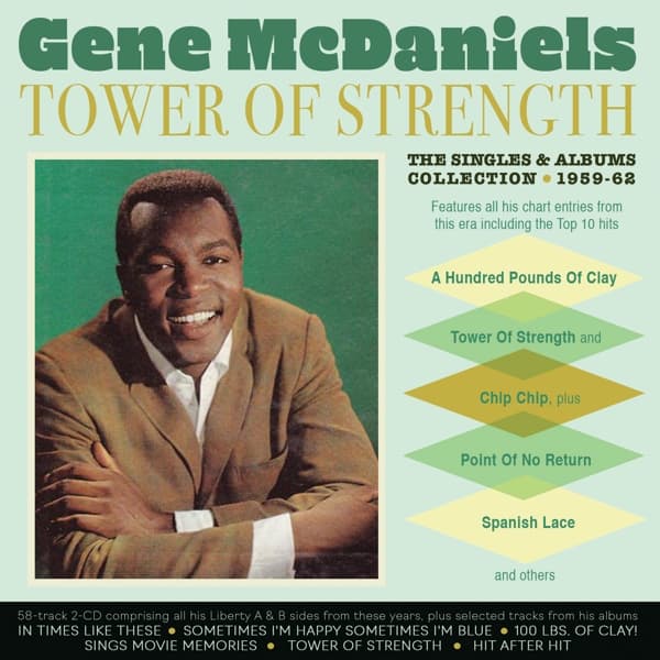 Eugene McDaniels - Tower Of Strength (The Singles & Albums Collection 1959-62) (2 CD)