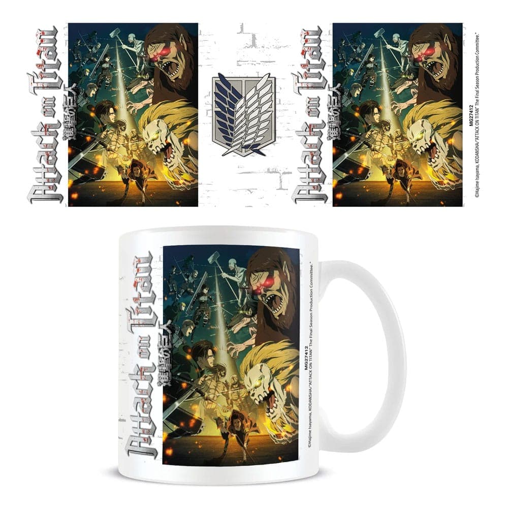 Attack On Titan S4 Special Ops Squad Vs Titans Mug Merchandise