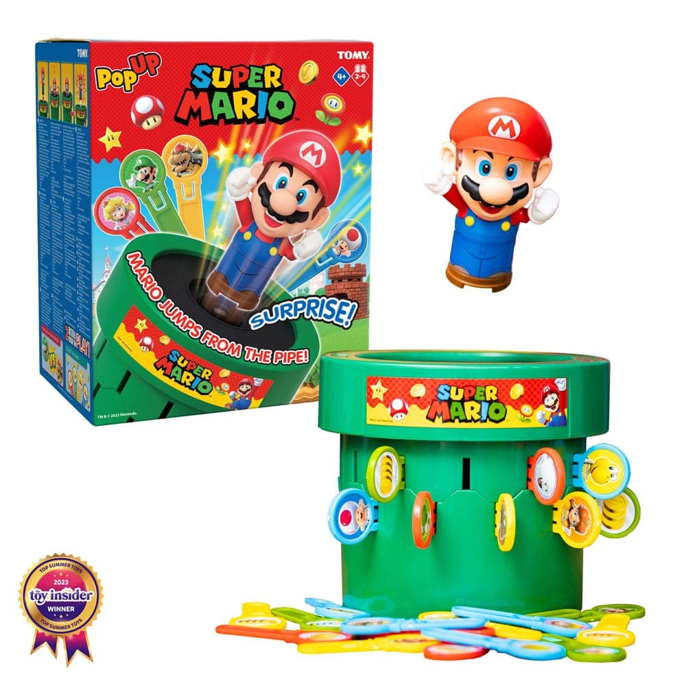 Tomy Pop Up Super Mario Bordspel