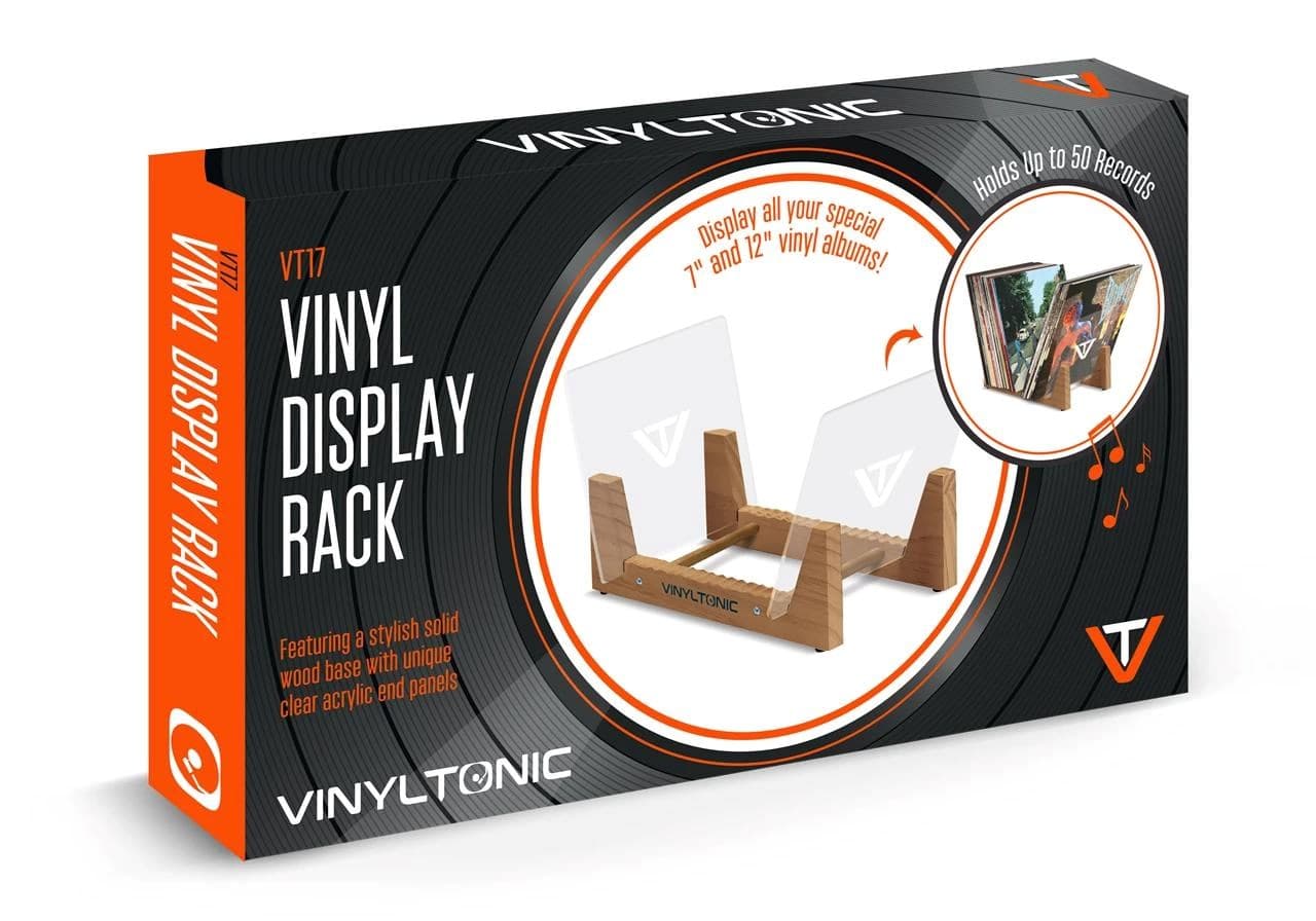 Vinyl Tonic Vinyl Display Rack (Teak)