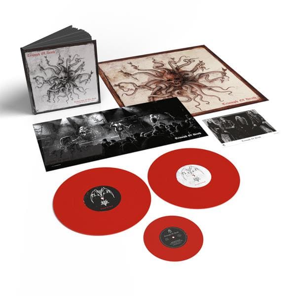 Triumph Of Death - Resurrection Of The Flesh (Triumph Of Death Live, 2023) (3 LP) (Coloured Vinyl) (Limited Deluxe Edition)