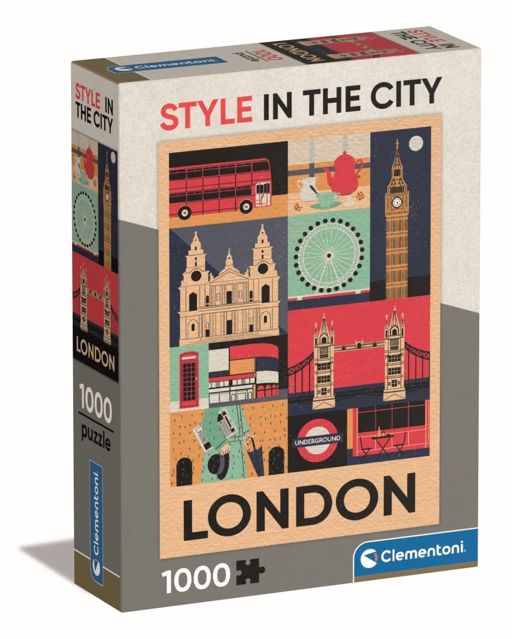 Style In The City - London (Compact Box 1000 stukjes) (Puzzle)