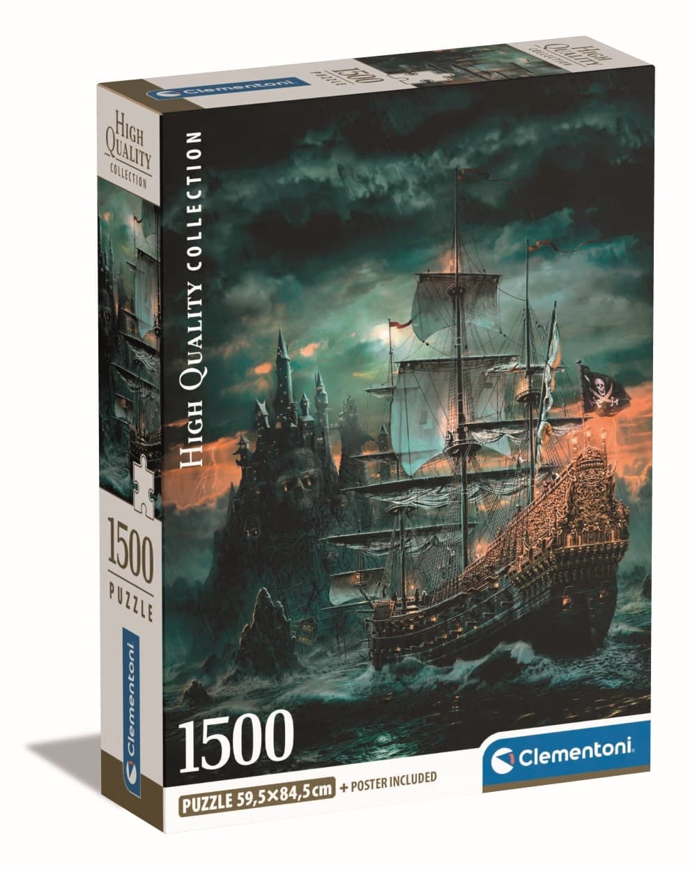 The Pirates Ship (Compact Box 1500 stukjes) (Puzzle)