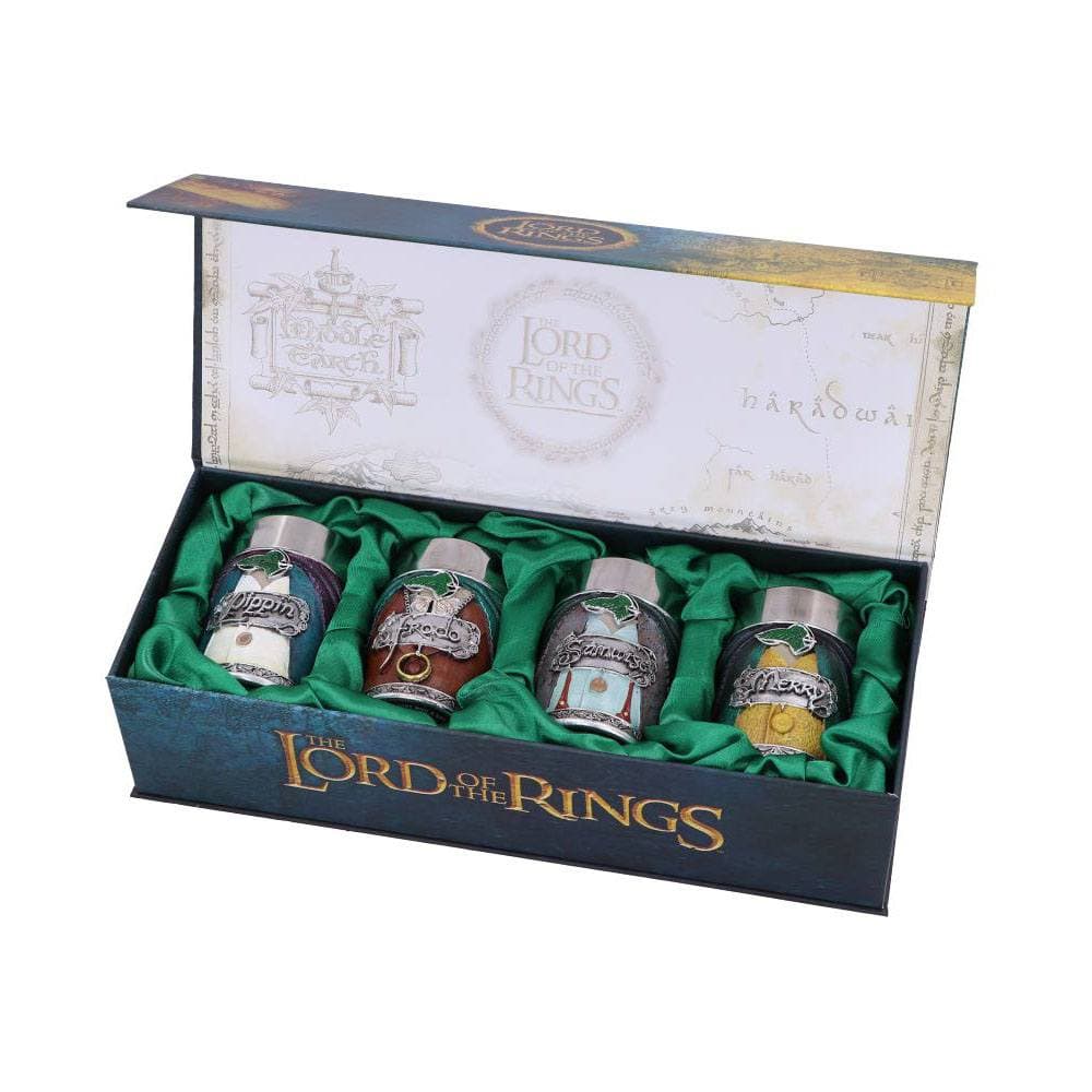 Lord Of The Rings Hobbit Shot Glass Set